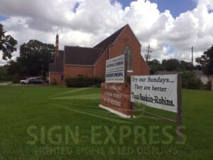 Evangelical Lutheran Church of the Redeemer - Eagle Series by Sign-Express