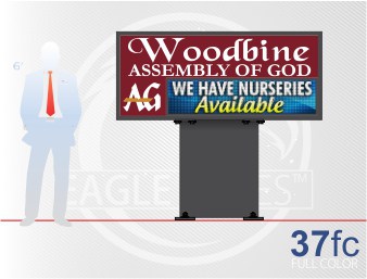 Affordable LED Sign Eagle Series 37 Full Color
