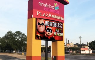PlazAmericas Mall LED Billboard - After