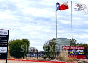 Dallas Christian College School Sign