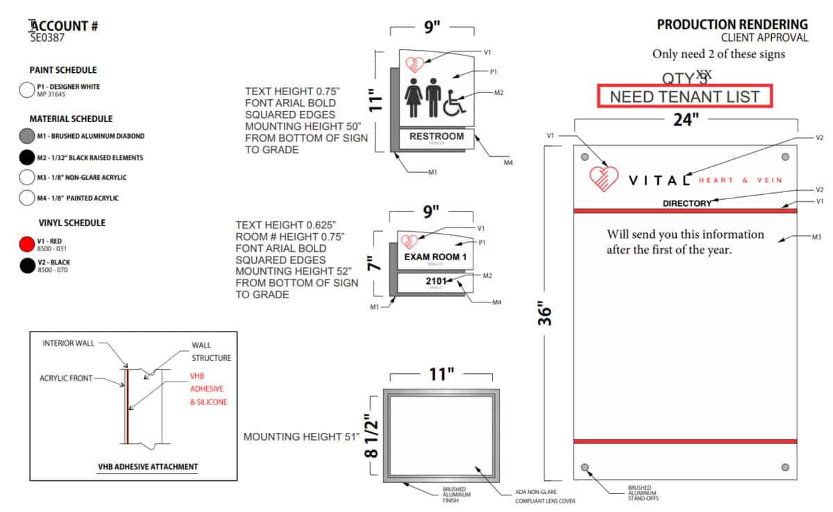 Room Direction Label Complete Guide About Directional Signs and Room Signs - Sign-Express