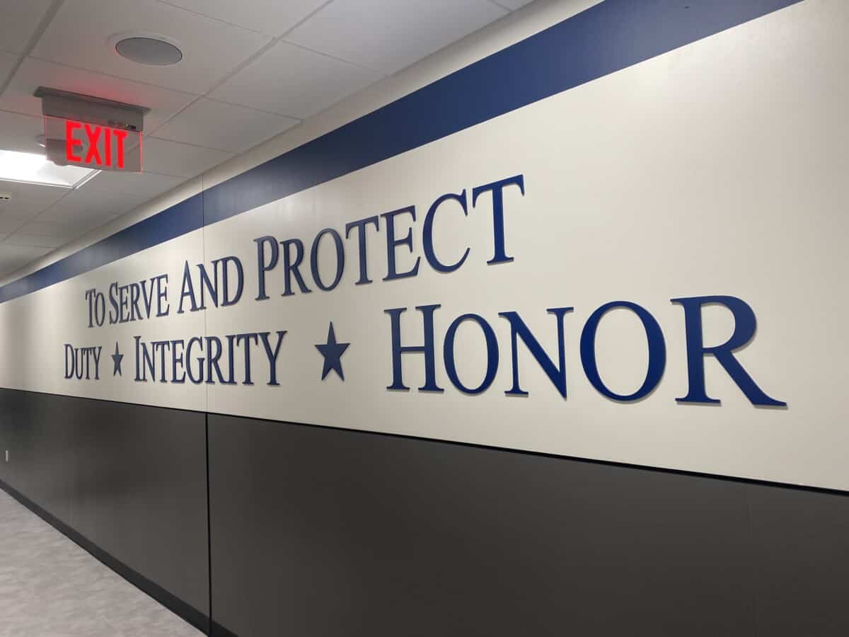 Conroe Law Enforcement Training Facility Municipal Building Signs ...