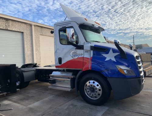 Vehicle wraps for CORE Trucking of Texas