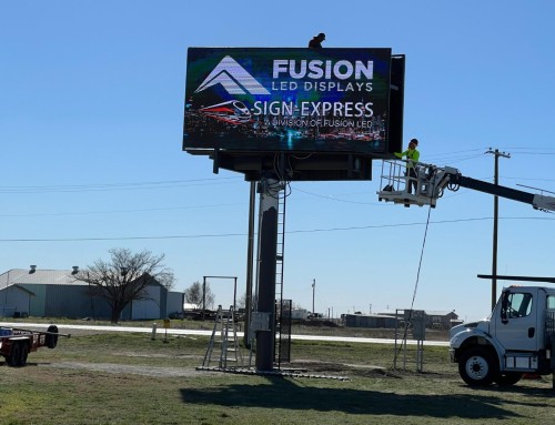 Billboard sign for Behold the Signs
